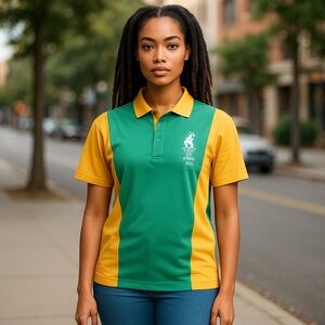 Vintage 1984 LEVIS Olympic Staff Uniform Polo Shirt LA Size S New